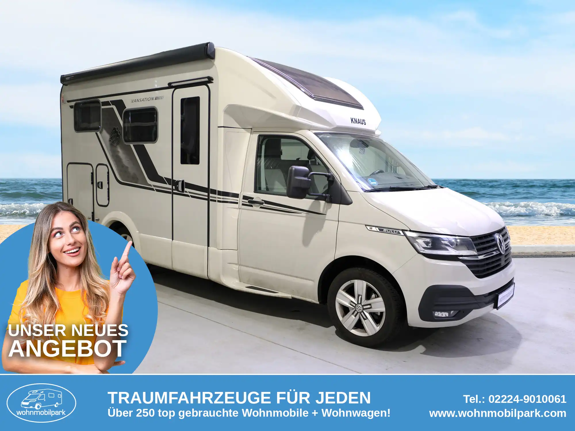 KNAUS Tourer Van 500 MQ  Teilintegrierter gebraucht kaufen in Bad Honnef